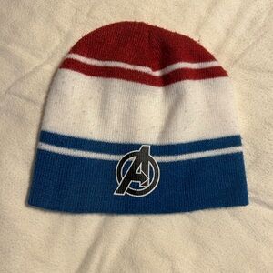Marvel Avengers Kids Beanie - Red, White, and Blue